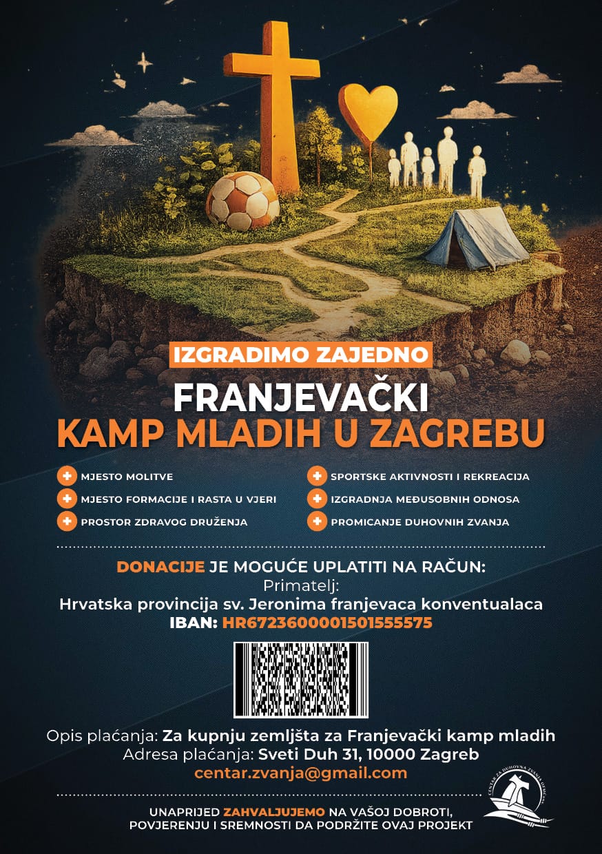 Izgradimo zajedno Franjevački kamp mladih u Zagrebu