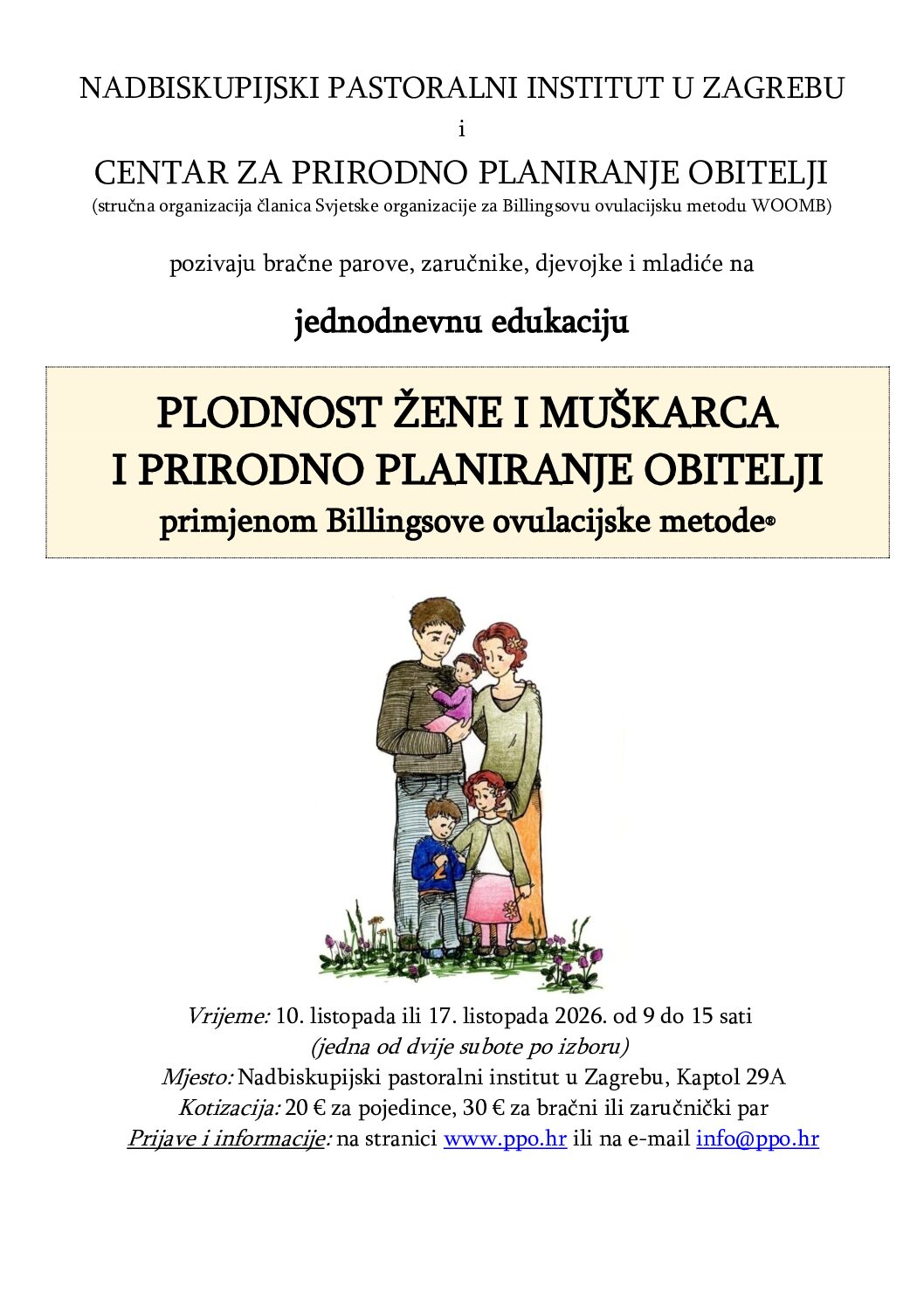 Edukacija o prirodnom planiranju obitelji